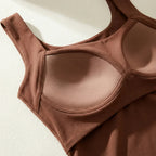 Vemlina comfort tank with built-in bra